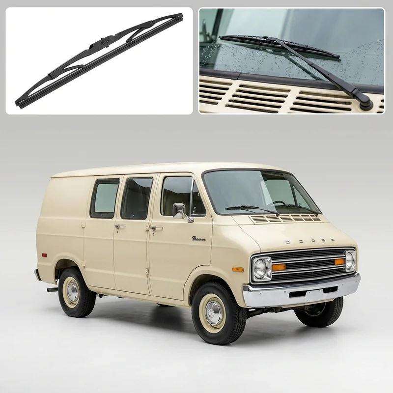 Driver Side Wiper Blade for Dodge P200 Van (1974 - 1974) - 1